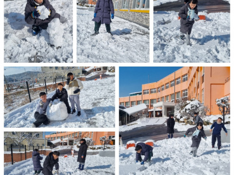 26.01.11 눈놀이활동