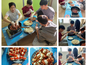 26.01.25 1·2호실 이용인 쏘떡쏘떡 간식만들기